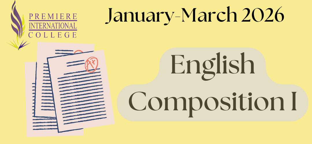 ENG1101 English Composition I (January-March 2026)