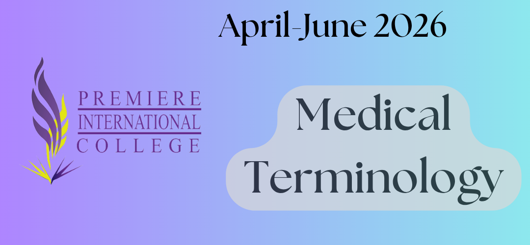 BSC1103 Medical Terminology (Apr-Jun 2026)