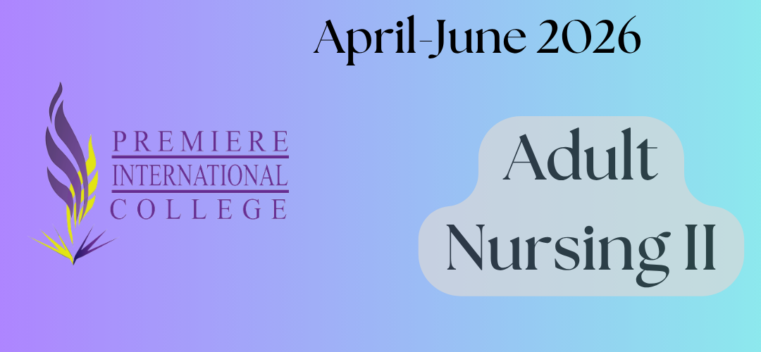 NRG2005 Adult Nursing II (Apr-Jun 2026)