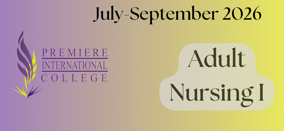 NRG2004 Adult Nursing I (Jul-Sep 2026)