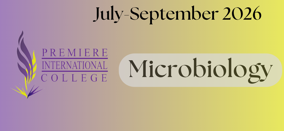 BSC1104 Microbiology and Lab  (Jul-Sep 2026)
