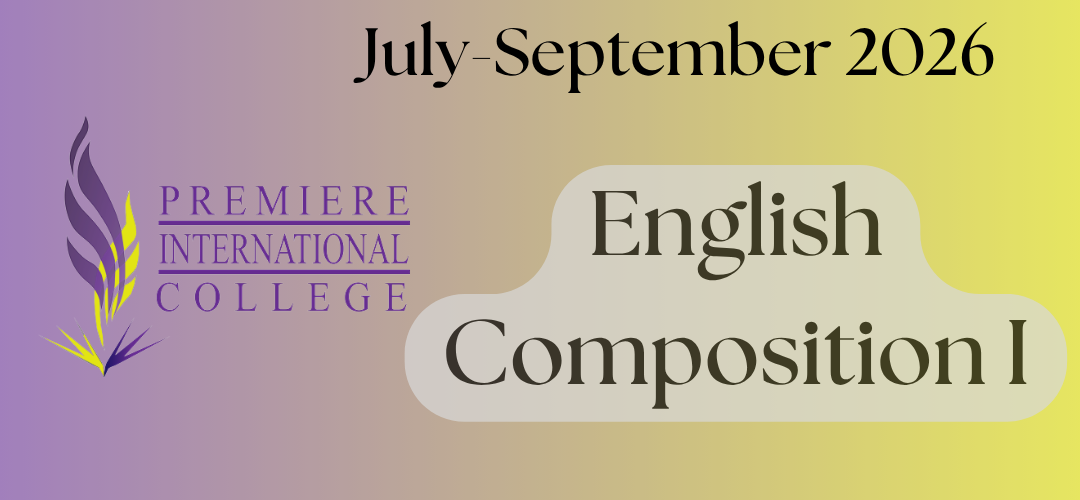 ENG1101 English Composition I (Jul-Sep 2026)