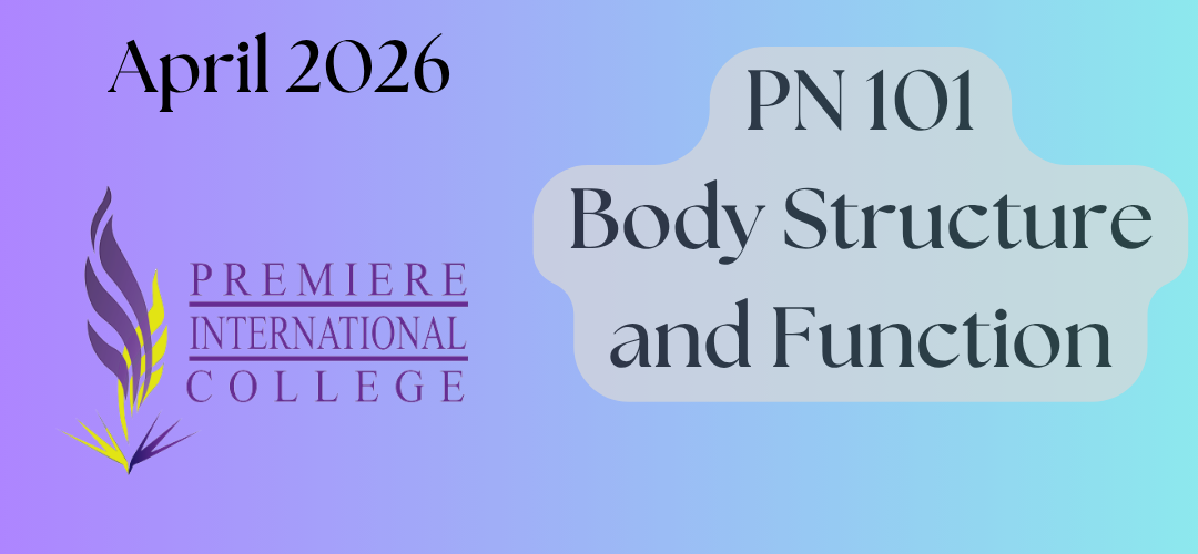 PN101 Body Structure and Function (June 2026)