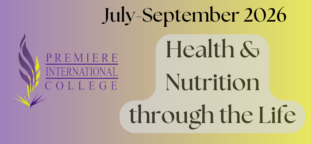 HCC1001 Health & Nutrition through the Life  (Jul-Sep 2026)